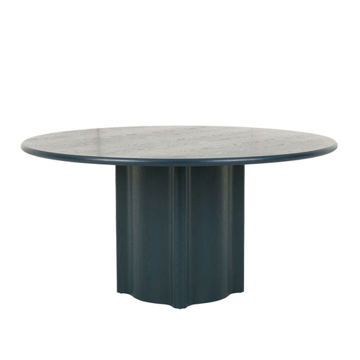 Leon Round Dining Table - Teal