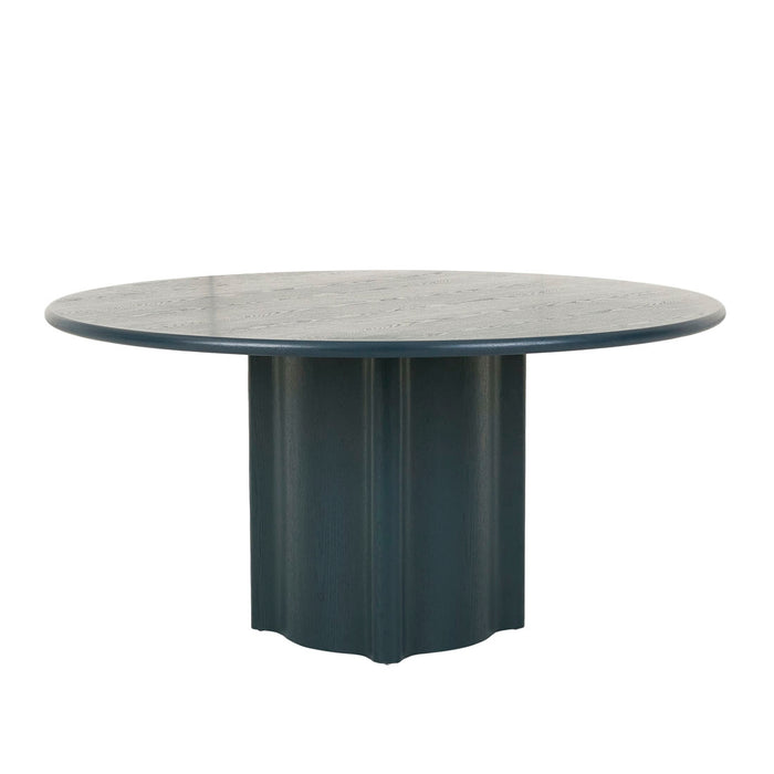 Leon Round Dining Table - Teal