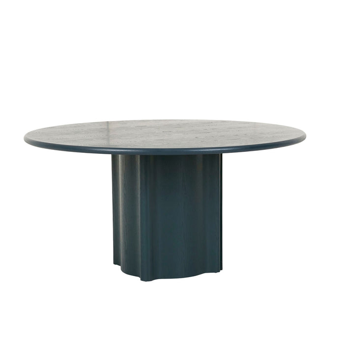 Leon Round Dining Table - Teal