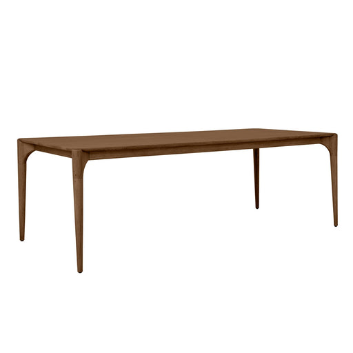 Piper Spindle Dining Table - Mocha Oak