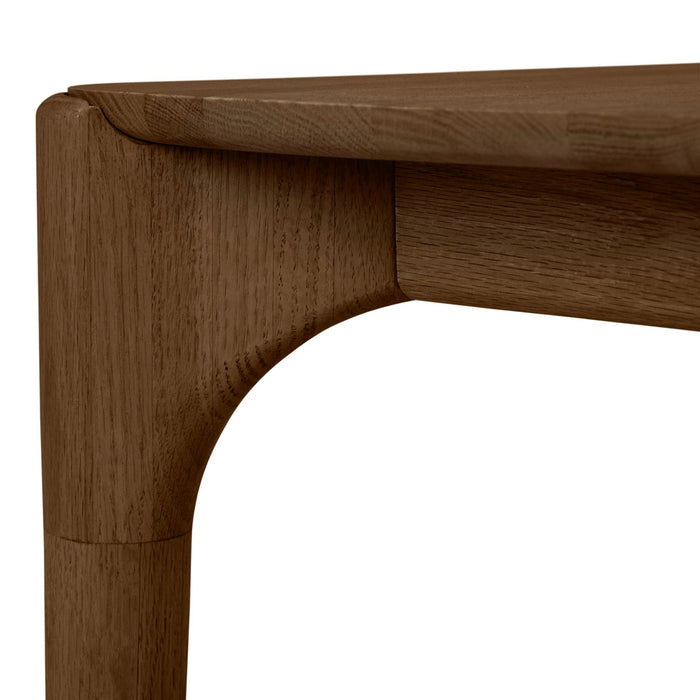 Piper Spindle Dining Table - Mocha Oak