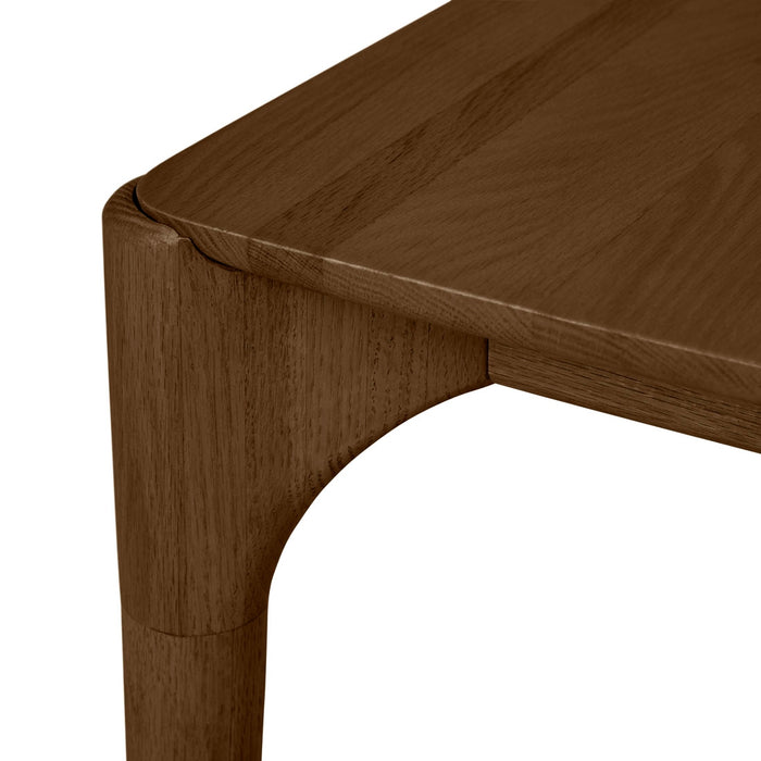 Piper Spindle Dining Table - Mocha Oak