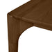 Piper Spindle Dining Table - Mocha Oak