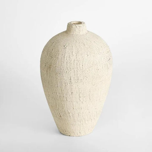 Eira Medium Stone Vase - Biku Furniture & Homewares