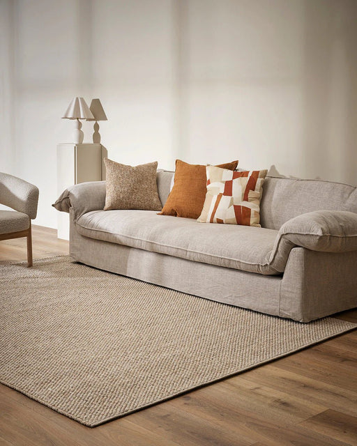 Eira Rug – Parchment - Biku Furniture & Homewares