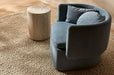Elle Block Round Side Table - Biku Furniture & Homewares
