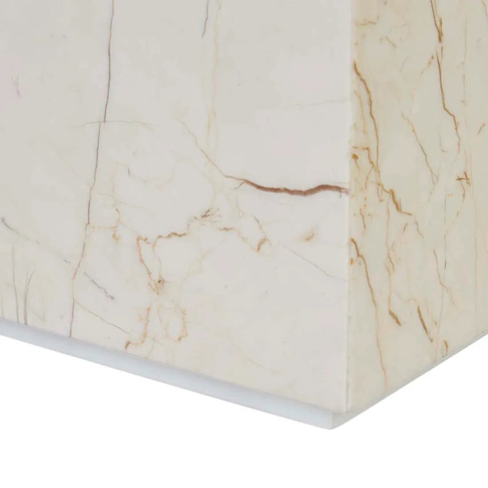 Elle Block Square Side Table - Biku Furniture & Homewares