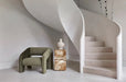Elle Block Square Side Table - Biku Furniture & Homewares