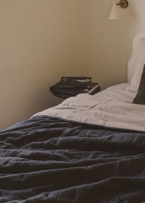 Enes Quilted Bed Cover King - Biku Furniture & Homewares