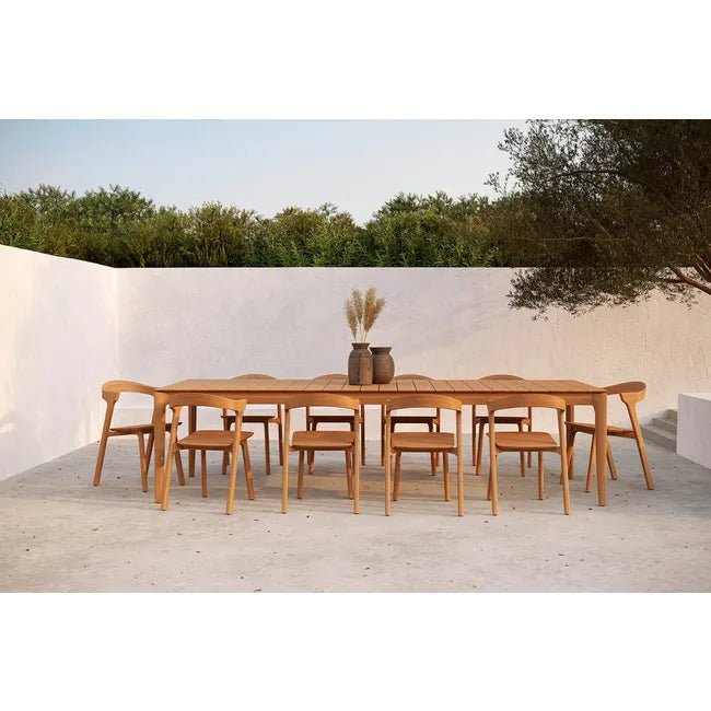 Ethnicraft Outdoor Bok Dining Table - Teak - Biku Furniture & Homewares