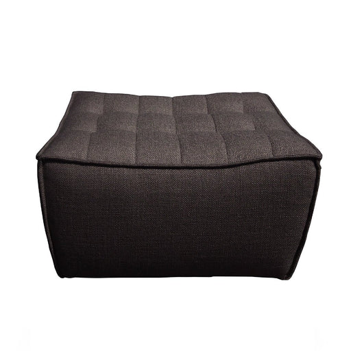 Ethnicraft Slouch Ottoman - Dark Grey - Biku Furniture & Homewares