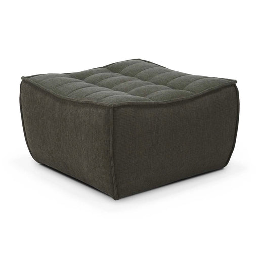 Ethnicraft Slouch Ottoman - Eco Moss - Biku Furniture & Homewares