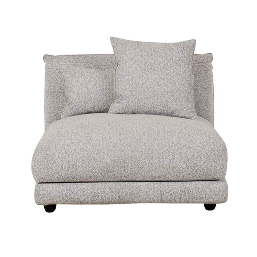 Felix Crest 1 Seater Centre Sofa - Cloud Speckle - Biku Furniture & Homewares