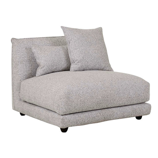 Felix Crest 1 Seater Centre Sofa - Cloud Speckle - Biku Furniture & Homewares