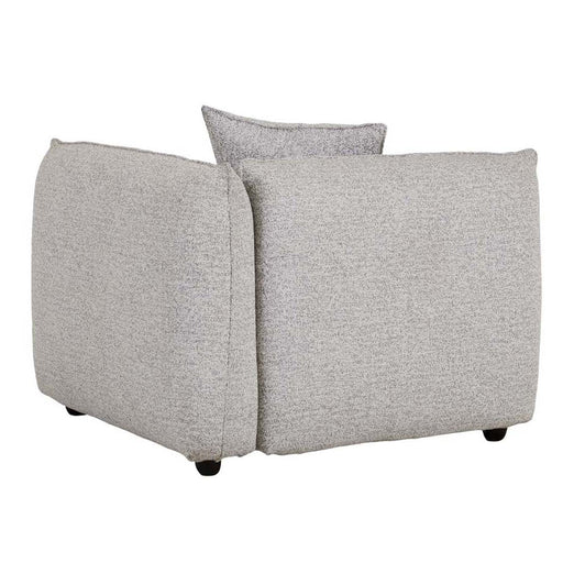Felix Crest 1 Seater Right Corner Sofa - Cloud Speckle - Biku Furniture & Homewares