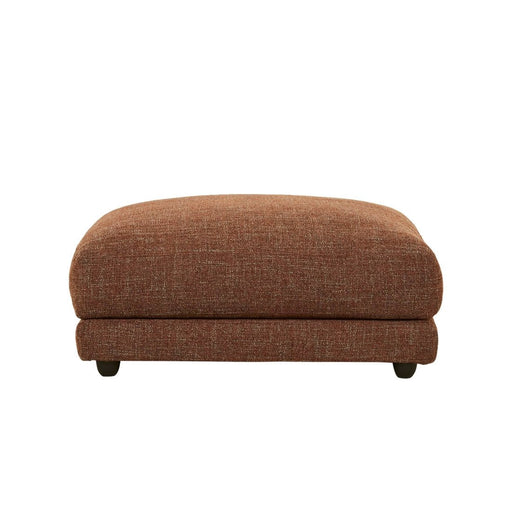 Felix Crest Ottoman - Auburn Weave - Biku Furniture & Homewares