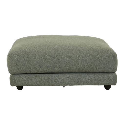 Felix Crest Ottoman - Olive Leaf - Biku Furniture & Homewares