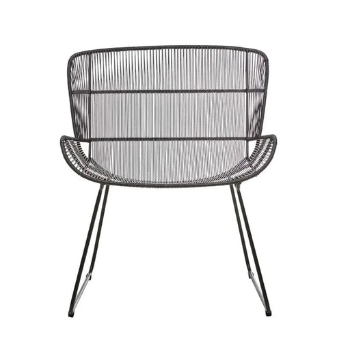 Granada Butterfly Occasional Chair - Licorice - Biku Furniture & Homewares