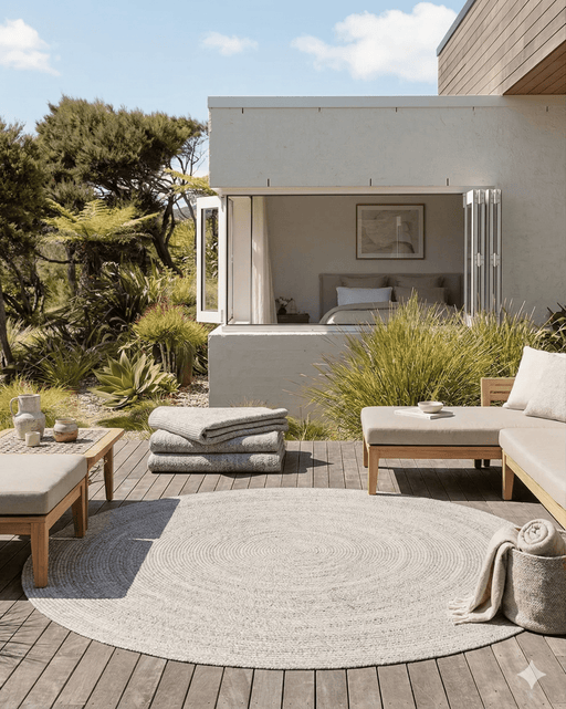 Haven PET Rug – Pale Sand - Biku Furniture & Homewares
