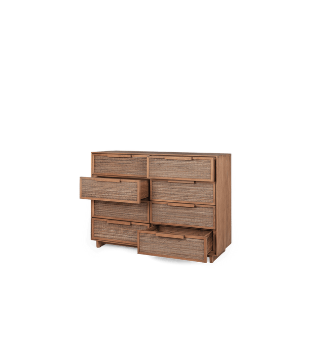 Hopper Dresser 8 Drawers - Biku Furniture & Homewares