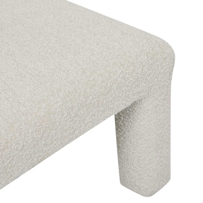 Hugo Arc Occasional Chair - Oat Boucle - Biku Furniture & Homewares