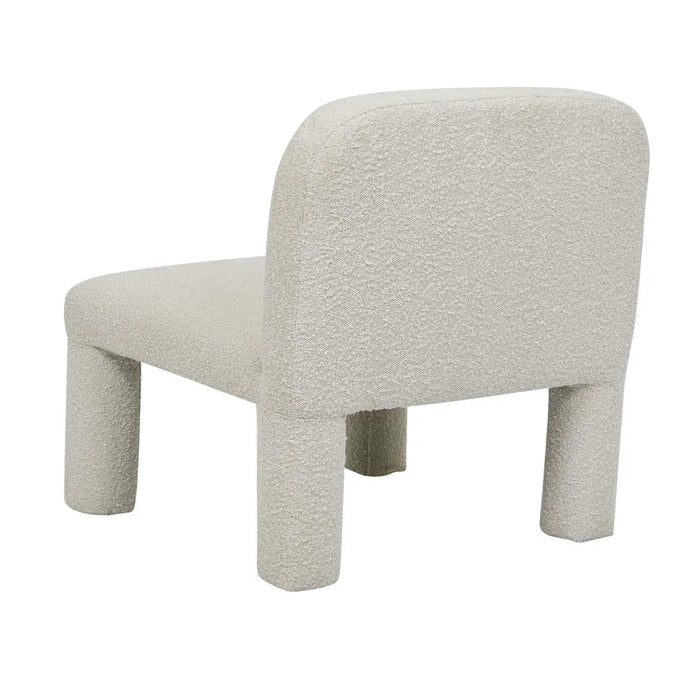 Hugo Arc Occasional Chair - Oat Boucle - Biku Furniture & Homewares