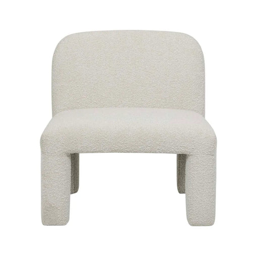 Hugo Arc Occasional Chair - Oat Boucle - Biku Furniture & Homewares