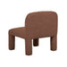 Hugo Arc Occasional Chair - Rust Speckle - Biku Furniture & Homewares