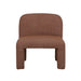 Hugo Arc Occasional Chair - Rust Speckle - Biku Furniture & Homewares
