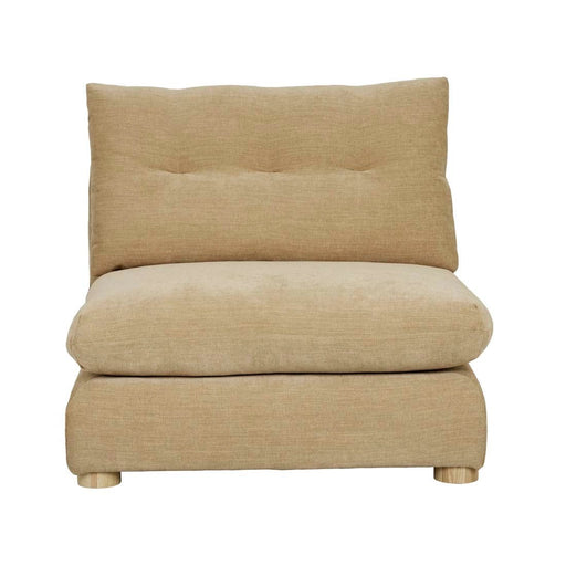 Hugo Marla 1 Seater Center Sofa - Copeland Honey - Biku Furniture & Homewares