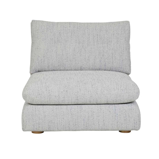 Hugo Marla 1 Seater Center Sofa - Ice Grey - Biku Furniture & Homewares