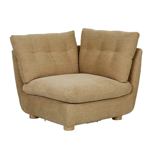 Hugo Marla Corner Sofa - Copeland Honey - Biku Furniture & Homewares