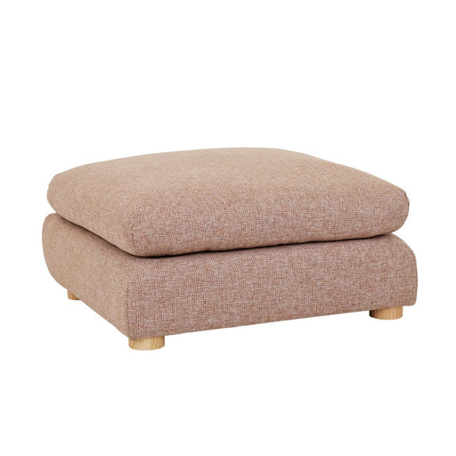 Hugo Marla Ottoman - Noyack Orchid - Biku Furniture & Homewares