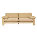 Hugo Remy 3 Seater Sofa - Natural Ash Veneer - Biku Furniture & Homewares