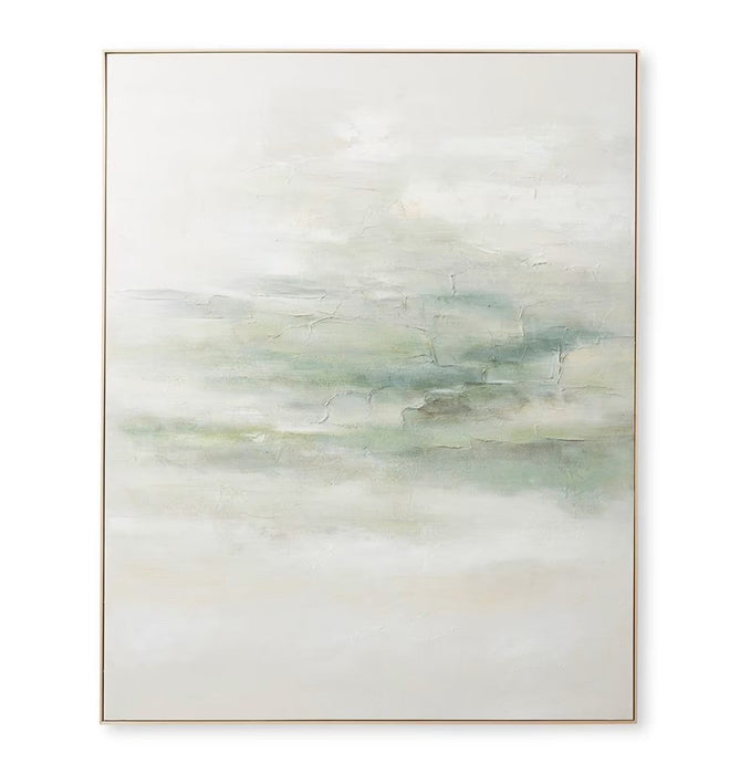 Hushed Hand Painted Wall Art - Biku Furniture & Homewares