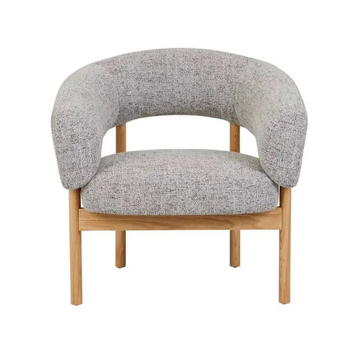 Jenson Occasional Chair - Moon Rock - Natural Ash - Biku Furniture & Homewares