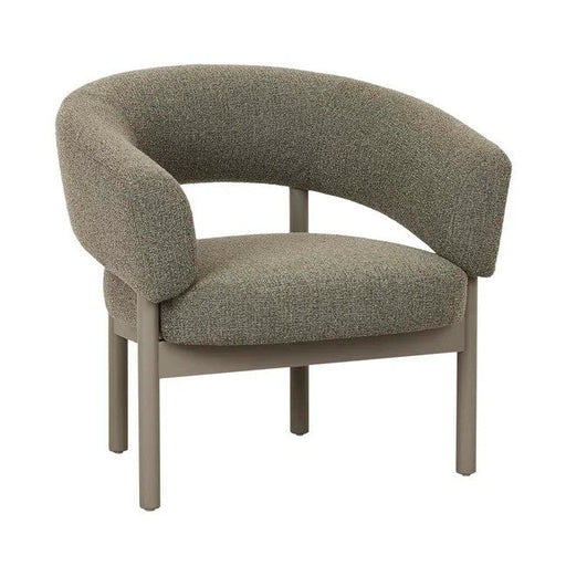Jenson Occasional Chair - Moss Tweed - Snowgum - Biku Furniture & Homewares