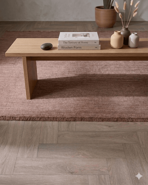 Juniper Rosewood Floor Rug - Biku Furniture & Homewares