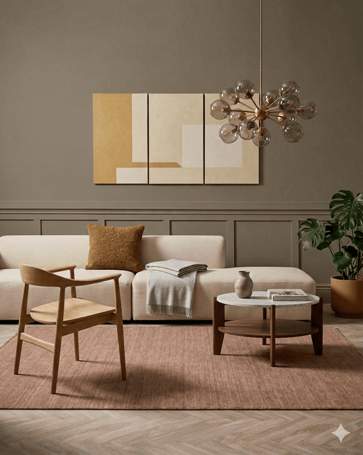 Juniper Rosewood Floor Rug - Biku Furniture & Homewares