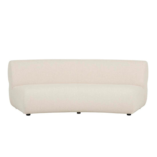 Juno Cloud 2 Seater Arc Sofa - Cashew Tweed - Biku Furniture & Homewares
