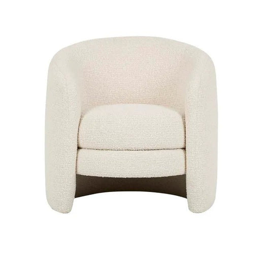 Kennedy Tenner Occasional Chair - Beige Boucle - Biku Furniture & Homewares