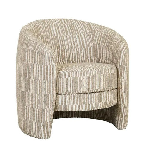 Kennedy Tenner Occasional Chair - Mushroom Weave - Biku Furniture & Homewares
