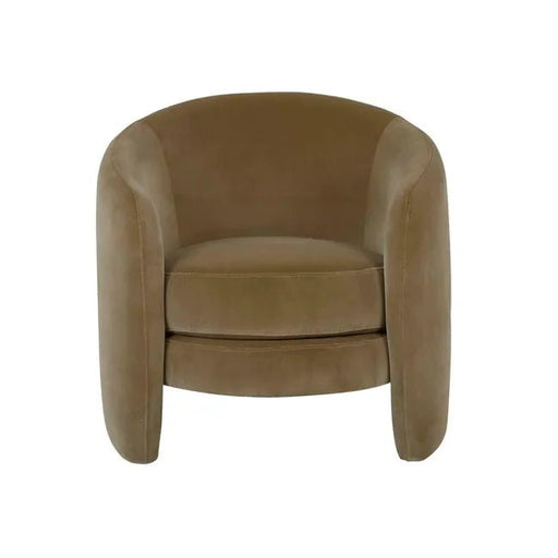 Kennedy Tenner Occasional Chair - Soft Moss Velvet - Biku Furniture & Homewares