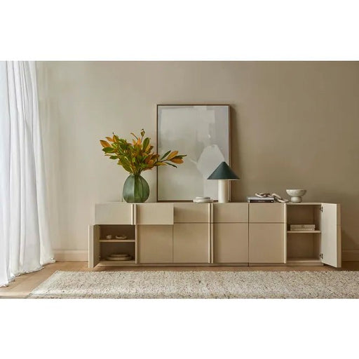 Kin 2 Drawer 4 Door Ash Sideboard - Biku Furniture & Homewares