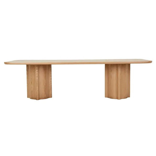 Leon Dining Table - Natural Ash - Biku Furniture & Homewares