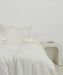 Linen Duvet Cover – Ivory - Biku Furniture & Homewares