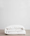 Linen Duvet Cover – White - Biku Furniture & Homewares
