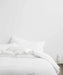 Linen Duvet Cover – White - Biku Furniture & Homewares