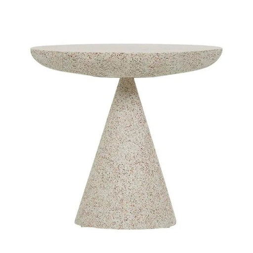 Livorno Luna Cafe Table - Warm Sand - Biku Furniture & Homewares