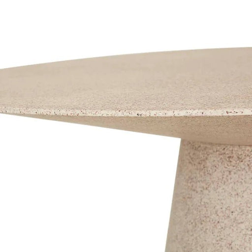 Livorno Round Dining Tables - Warm Sand - Biku Furniture & Homewares